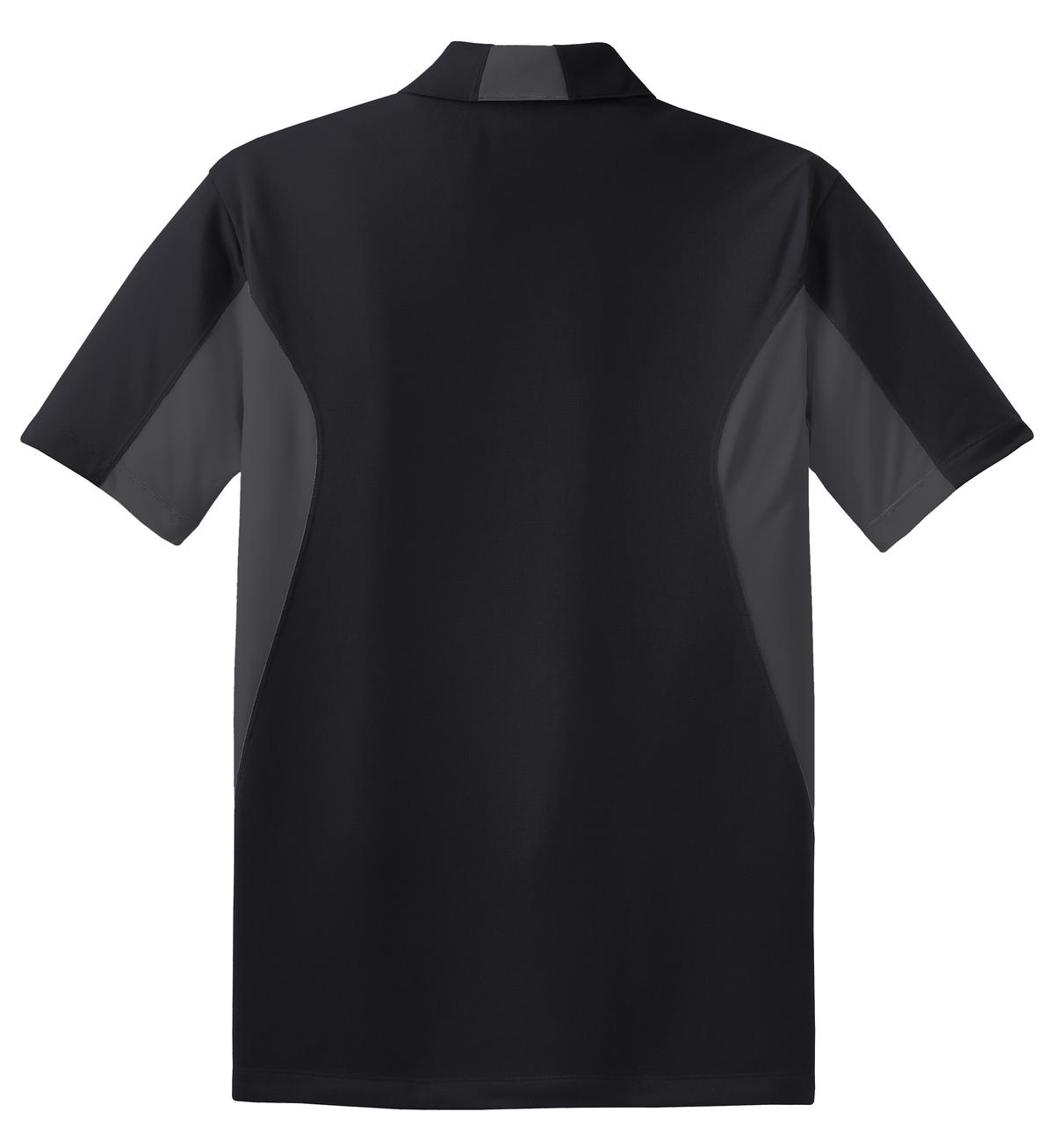 Custom Embroidered Sport-Tek Polos/Knits in Black/ Iron Grey
