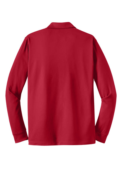 Sport-Tek Long Sleeve Micropique Sport-Wick Polo. ST657
