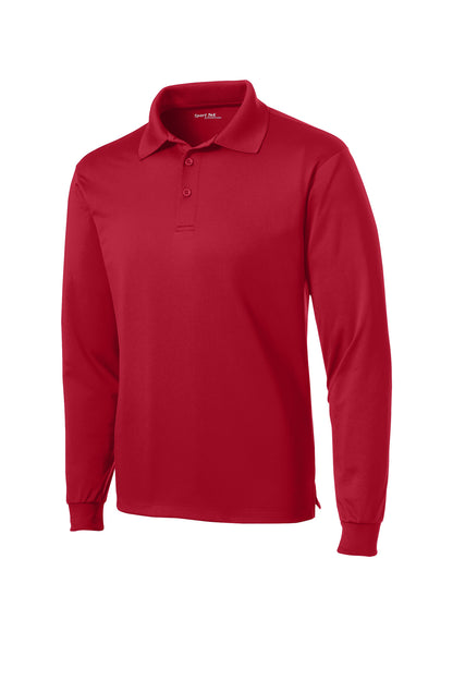 Custom Embroidered Sport-Tek Polos/Knits in Deep Red