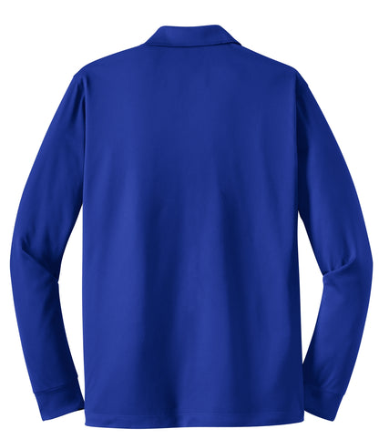 Sport-Tek Long Sleeve Micropique Sport-Wick Polo. ST657