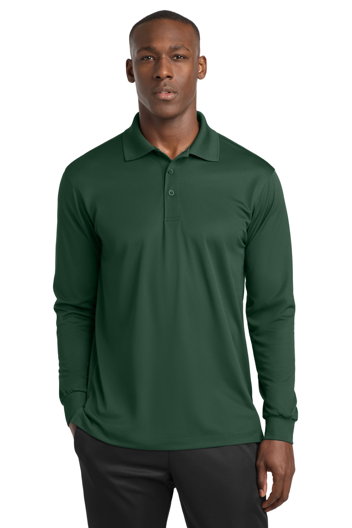 Custom Embroidered Sport-Tek Polos/Knits in Forest Green