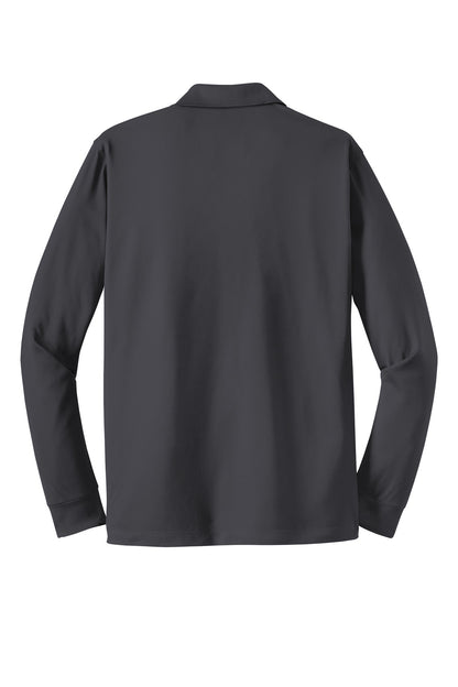 Sport-Tek Long Sleeve Micropique Sport-Wick Polo. ST657