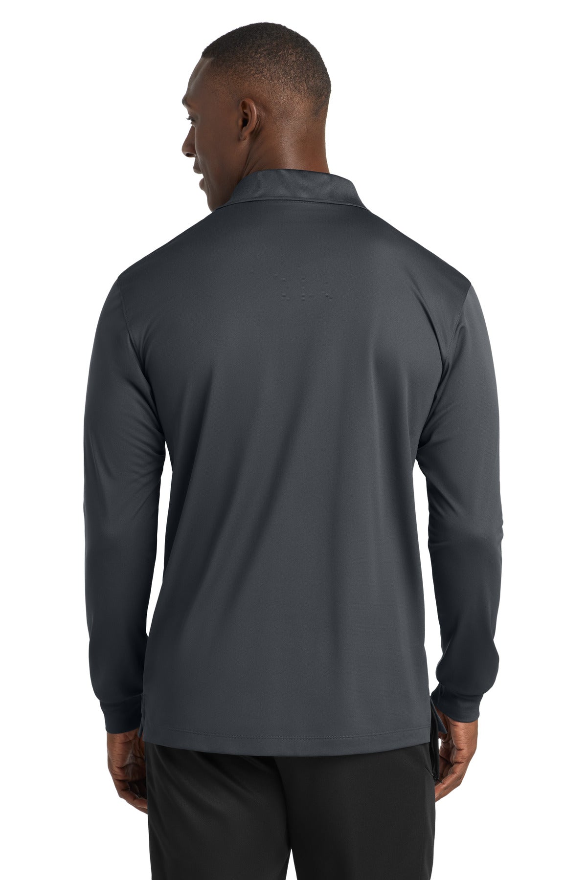 Custom Embroidered Sport-Tek Polos/Knits in Iron Grey