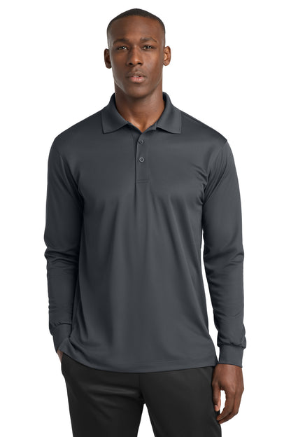 Custom Embroidered Sport-Tek Polos/Knits in Iron Grey