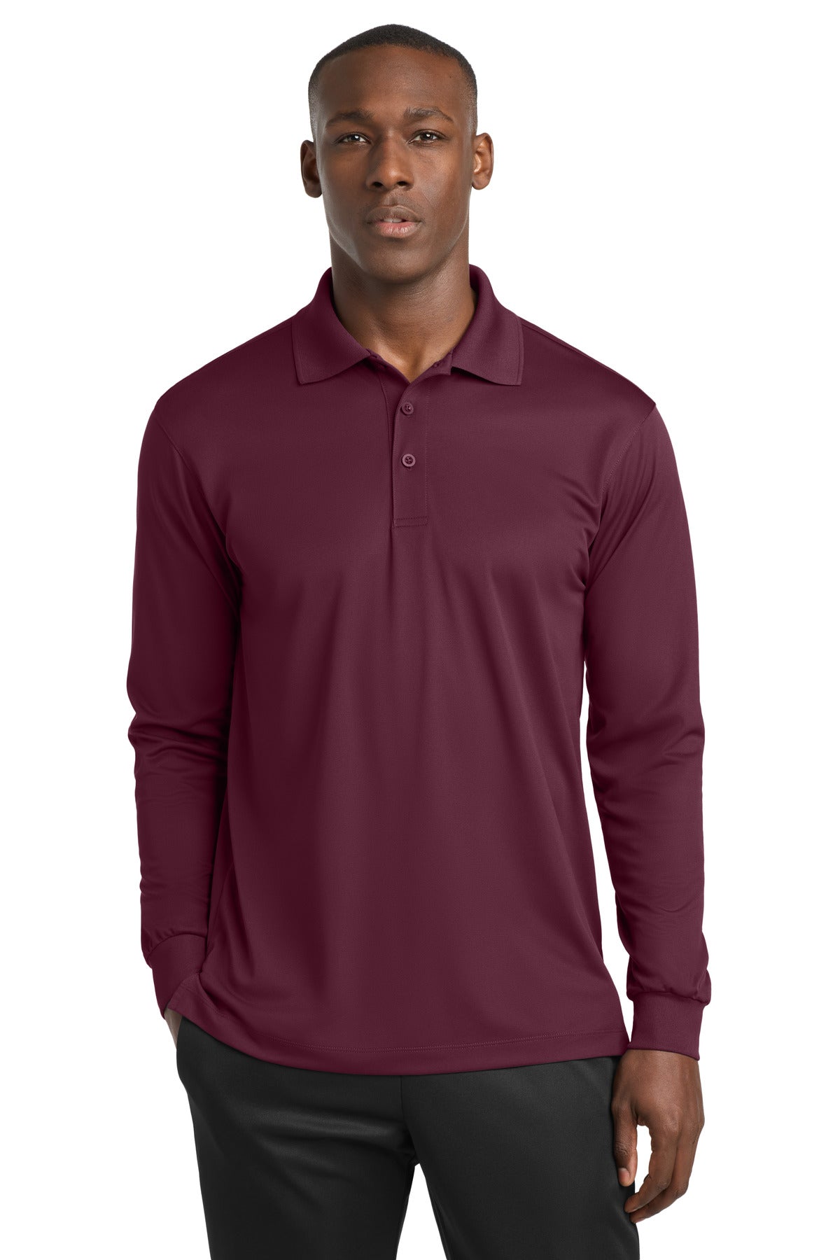 Custom Embroidered Sport-Tek Polos/Knits in Maroon