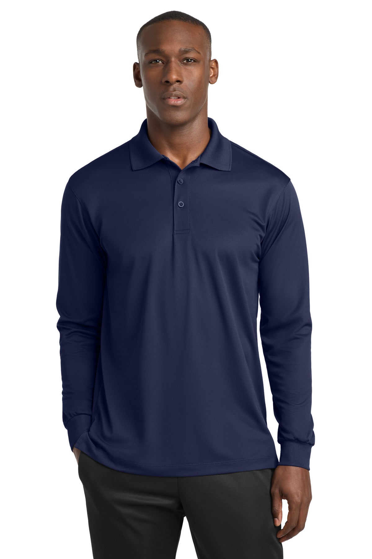 Custom Embroidered Sport-Tek Polos/Knits in True Navy