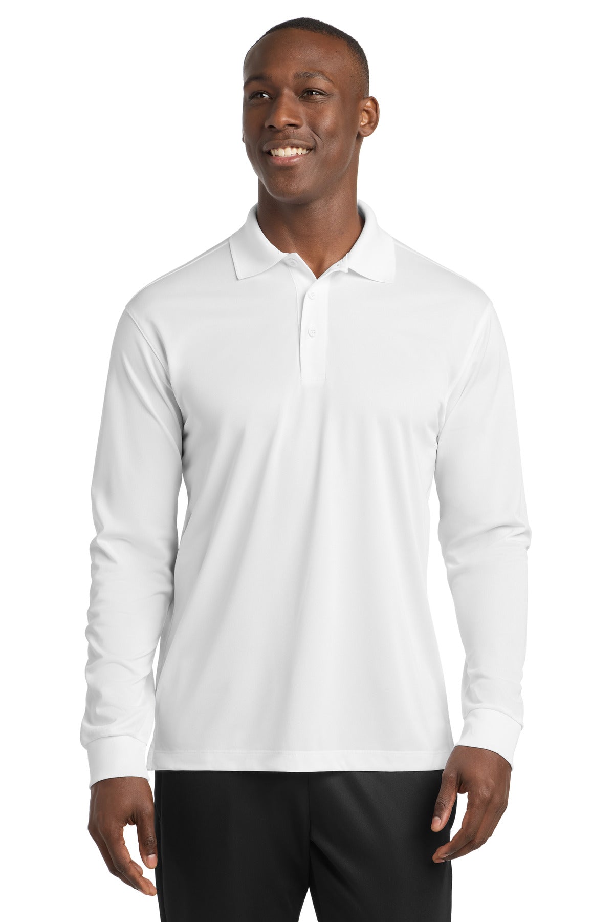 Custom Embroidered Sport-Tek Polos/Knits in White