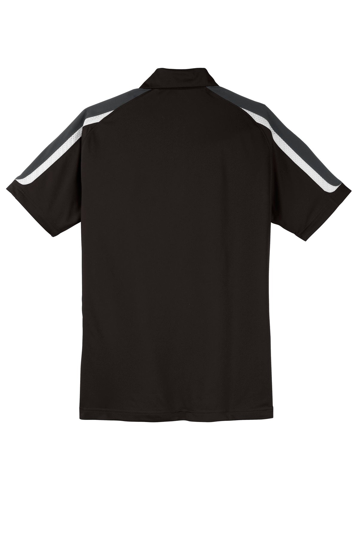 Custom Embroidered Sport-Tek Polos/Knits in Black/ Iron Grey/ White
