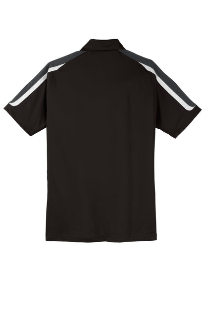 Custom Embroidered Sport-Tek Polos/Knits in Black/ Iron Grey/ White