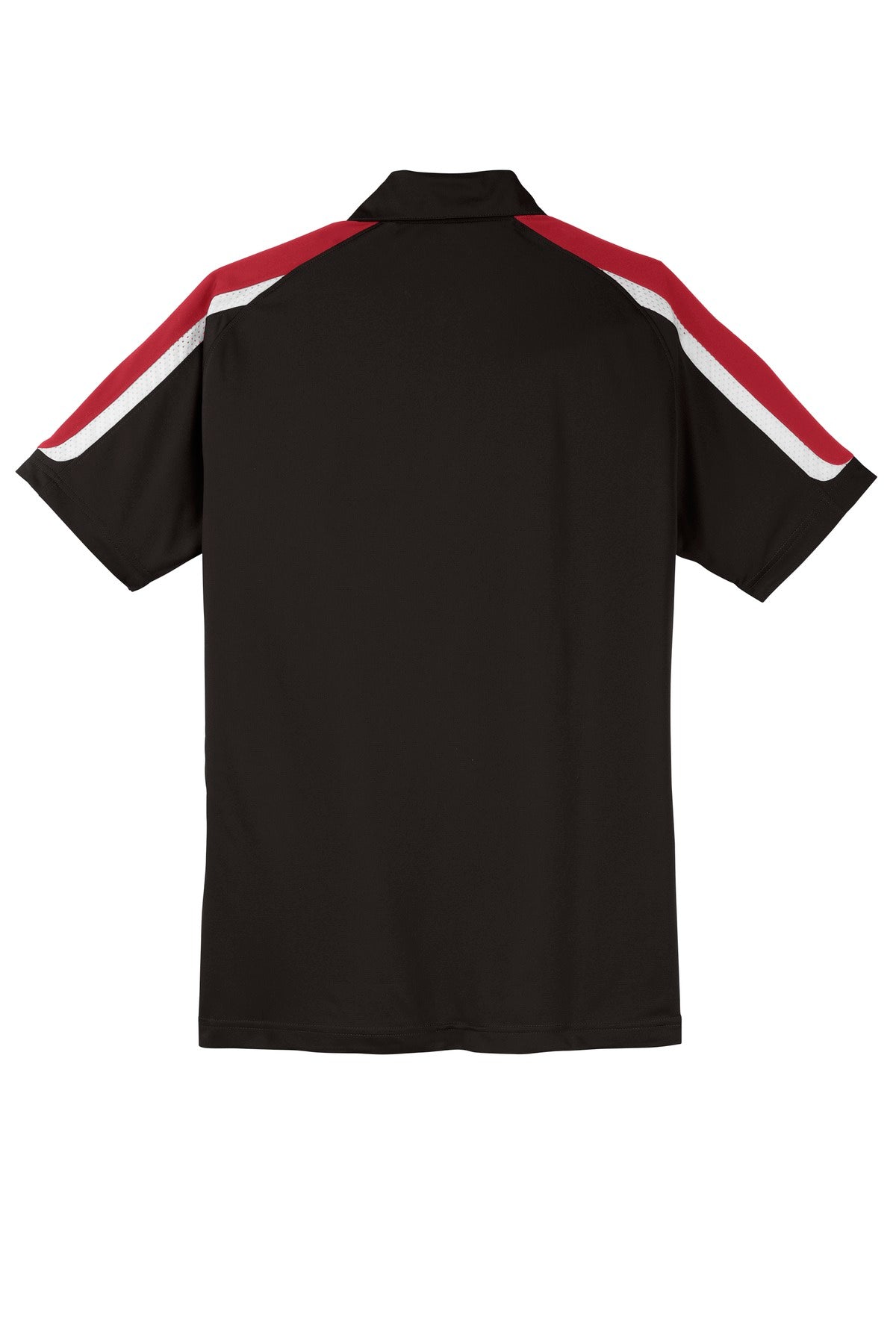 Custom Embroidered Sport-Tek Polos/Knits in Black/ True Red/ White
