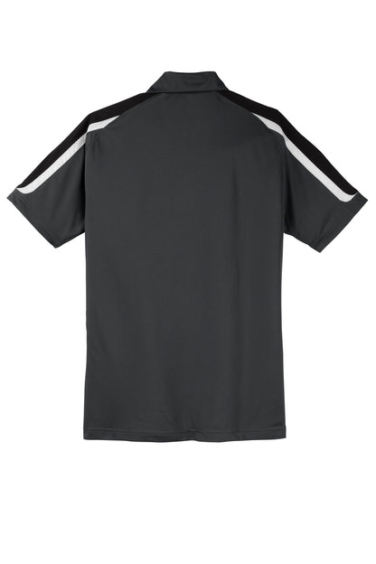 Custom Embroidered Sport-Tek Polos/Knits in Iron Grey/ Black/ White
