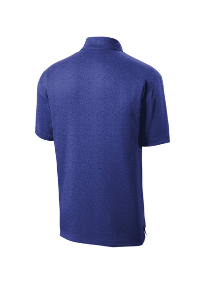 Custom Embroidered Sport-Tek Polos/Knits in Cobalt Heather