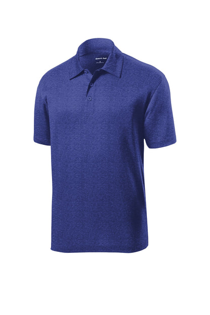 Custom Embroidered Sport-Tek Polos/Knits in Cobalt Heather