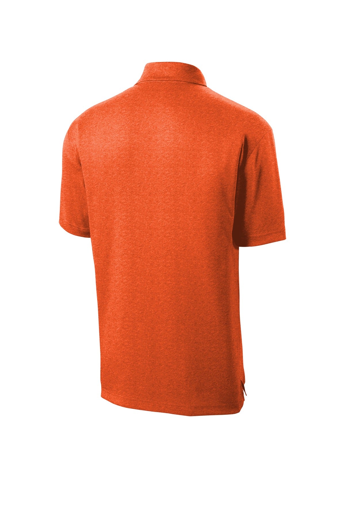 Custom Embroidered Sport-Tek Polos/Knits in Deep Orange Heather