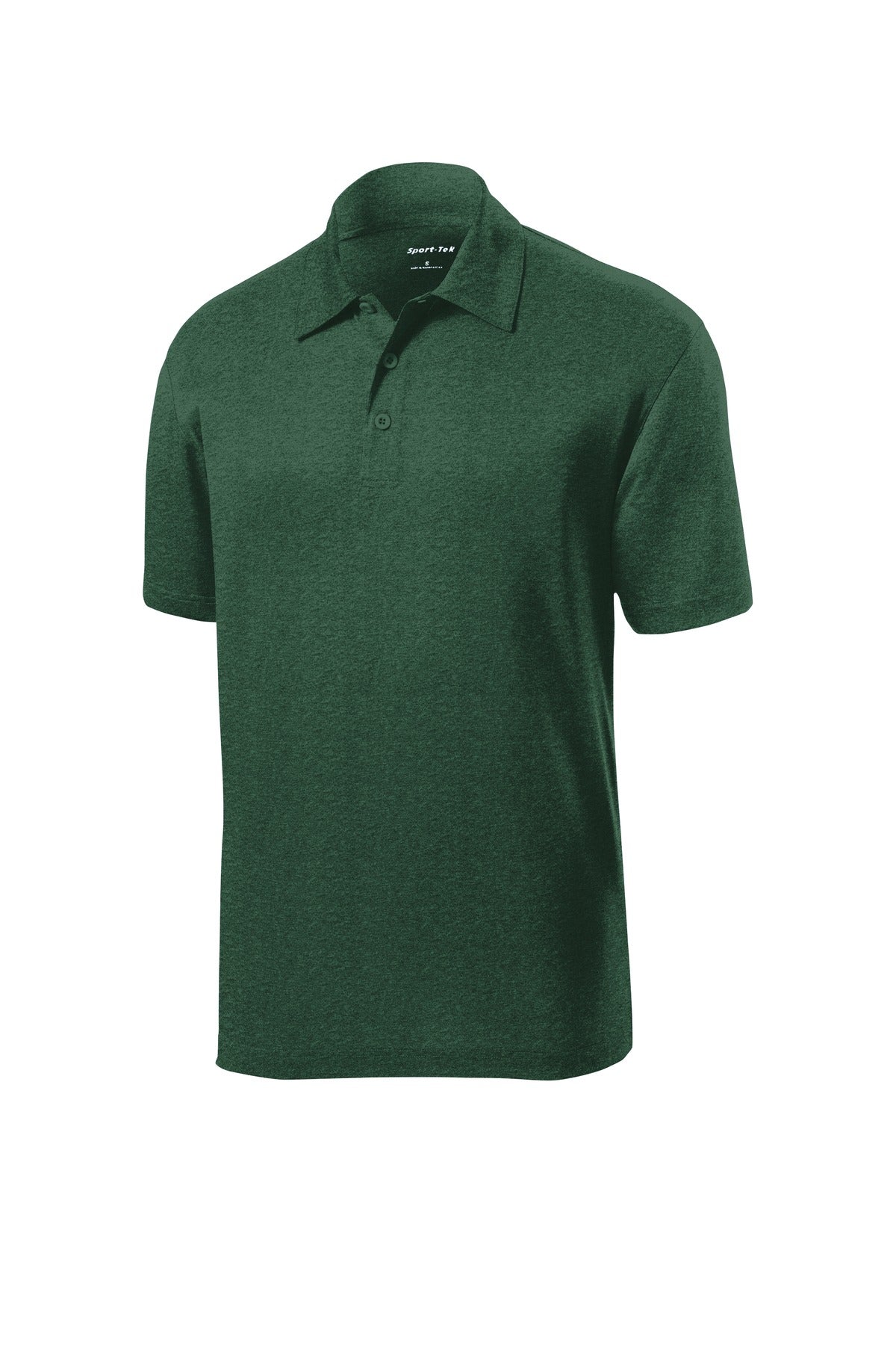 Custom Embroidered Sport-Tek Polos/Knits in Forest Green Heather