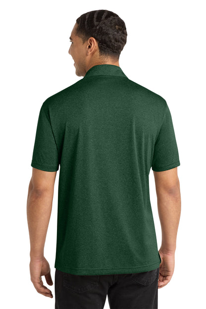 Custom Embroidered Sport-Tek Polos/Knits in Forest Green Heather
