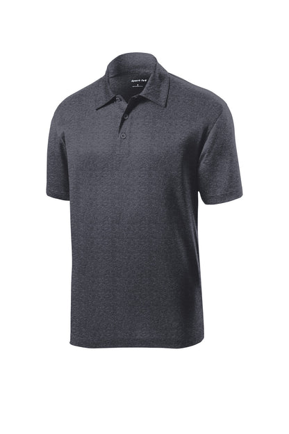 Custom Embroidered Sport-Tek Polos/Knits in Graphite Heather