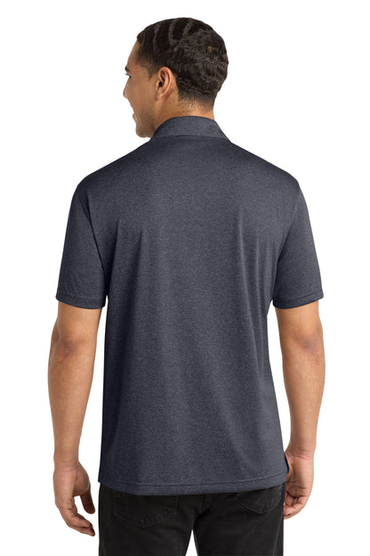 Custom Embroidered Sport-Tek Polos/Knits in Graphite Heather