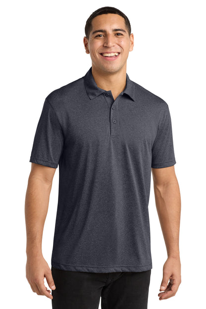 Custom Embroidered Sport-Tek Polos/Knits in Graphite Heather