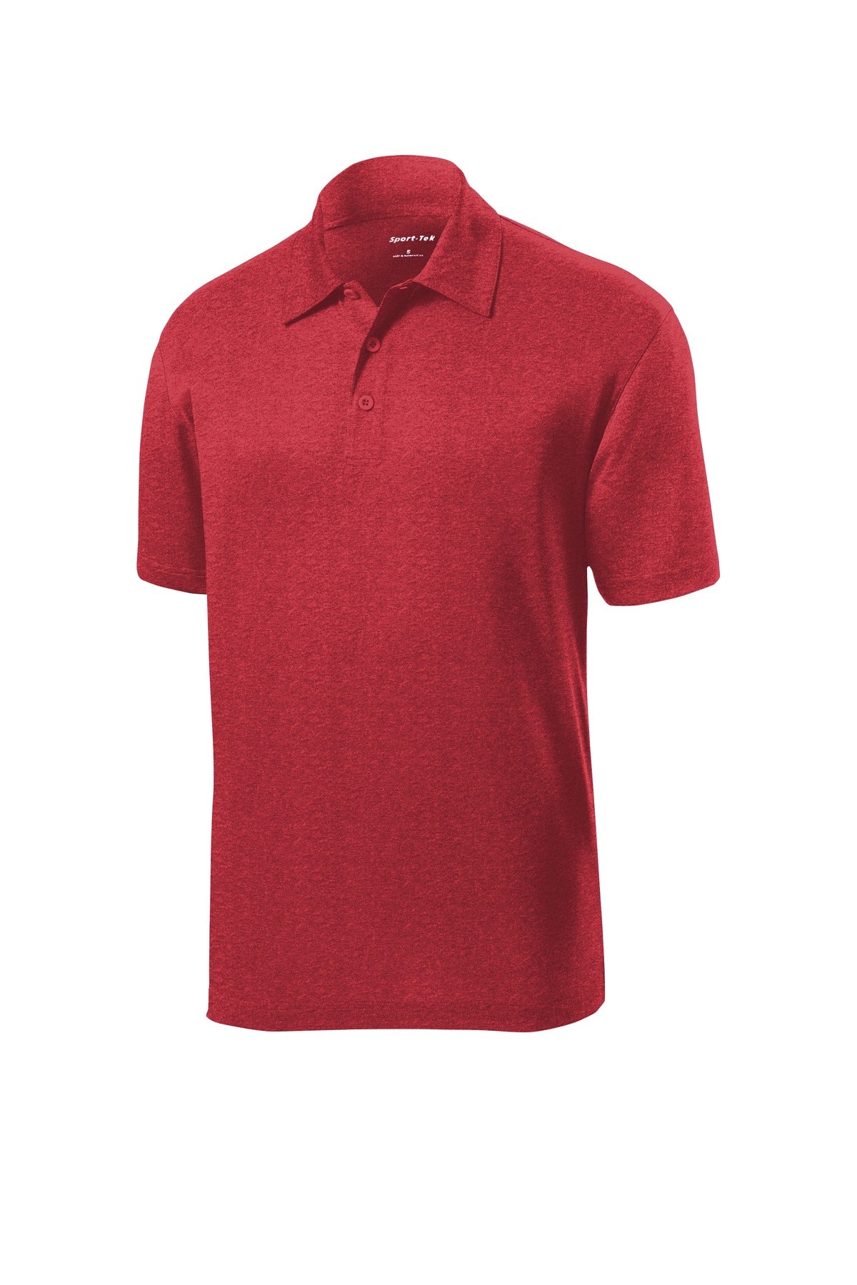 Custom Embroidered Sport-Tek Polos/Knits in Scarlet Heather