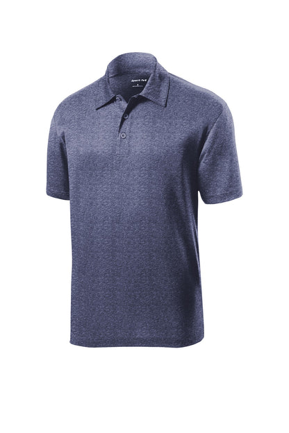 Custom Embroidered Sport-Tek Polos/Knits in True Navy Heather