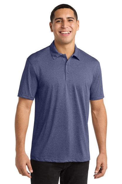 Custom Embroidered Sport-Tek Polos/Knits in True Navy Heather