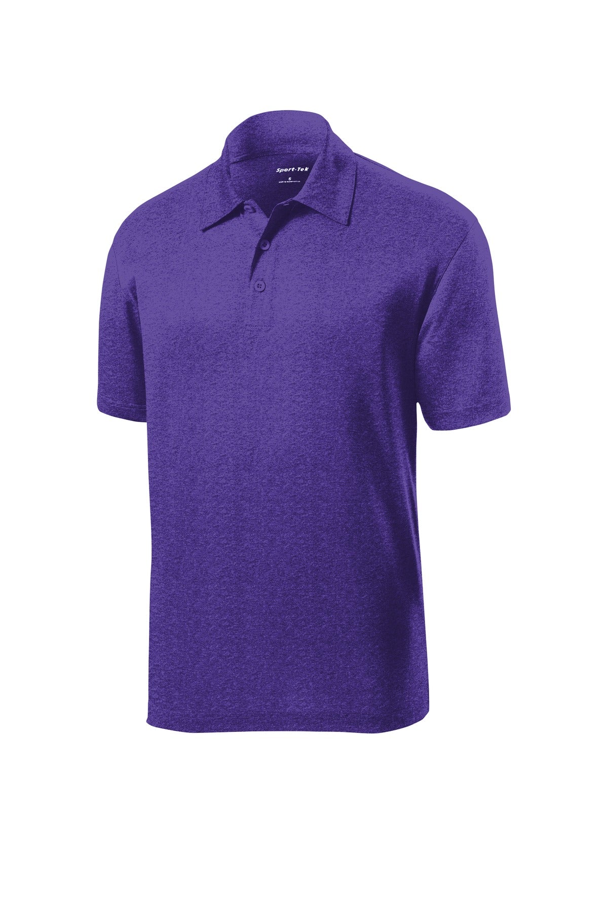 Custom Embroidered Sport-Tek Polos/Knits in Varsity Purple Heather