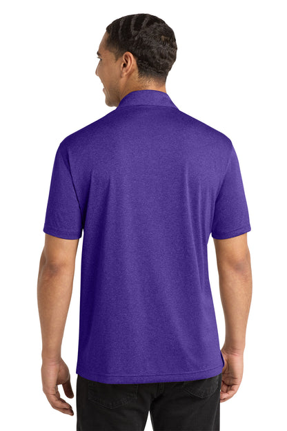 Custom Embroidered Sport-Tek Polos/Knits in Varsity Purple Heather