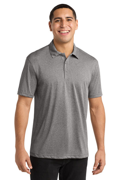 Custom Embroidered Sport-Tek Polos/Knits in Vintage Heather