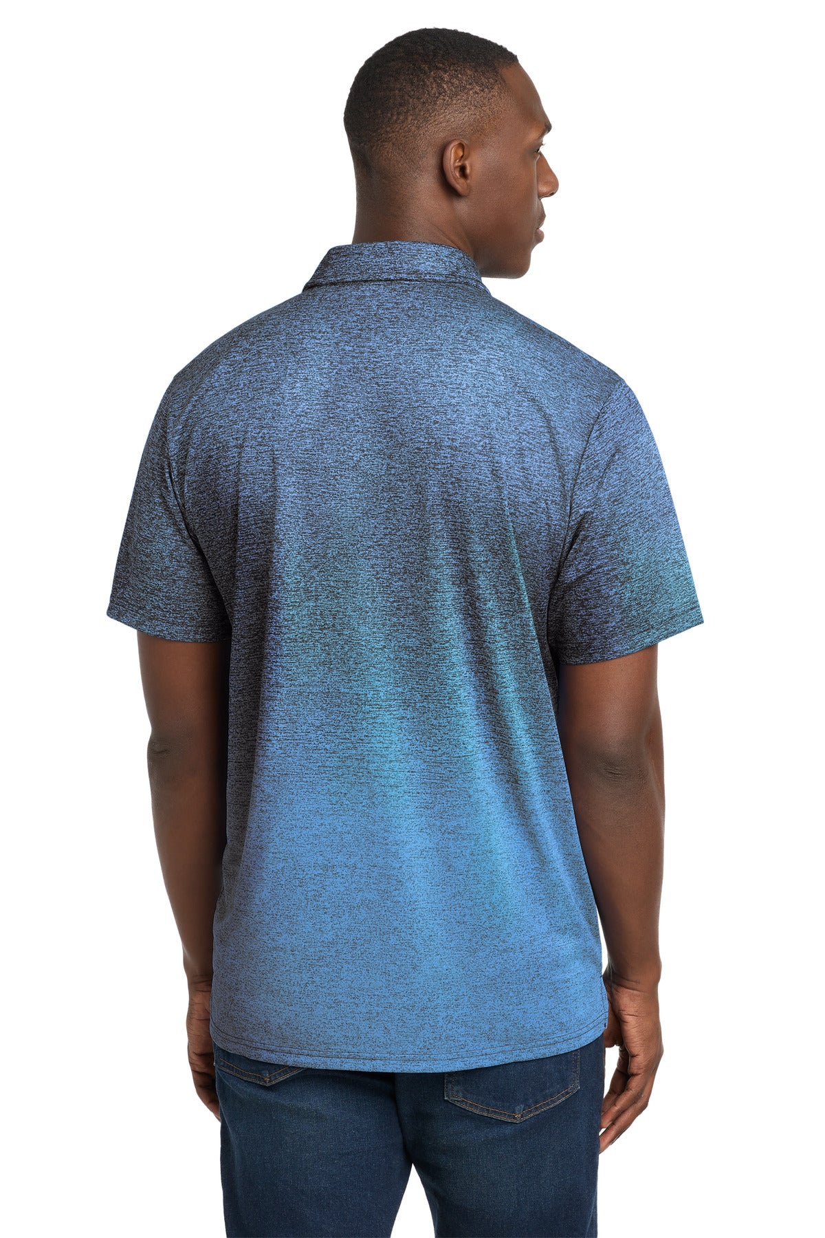 Custom Embroidered Sport-Tek Polos/Knits in Carolina Blue/ True Navy