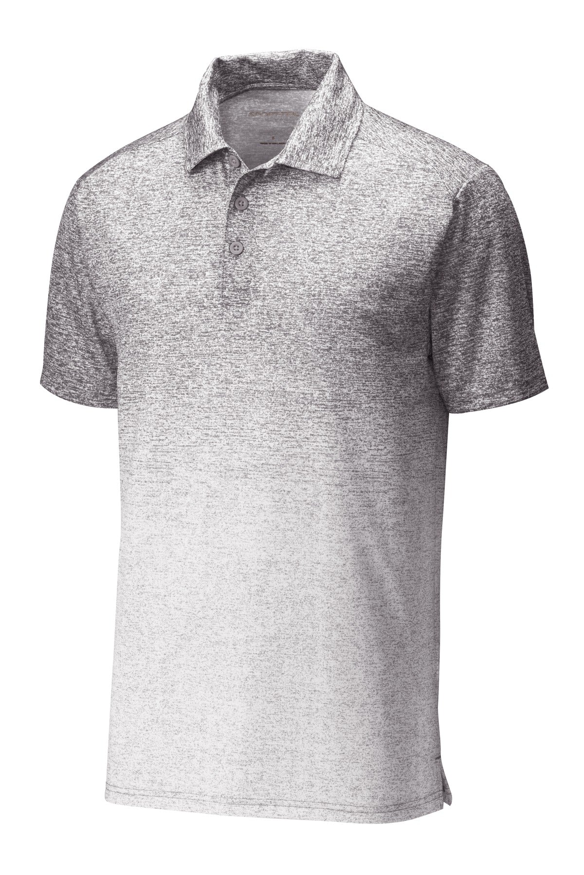Sport-Tek  Ombre Heather Polo. ST671