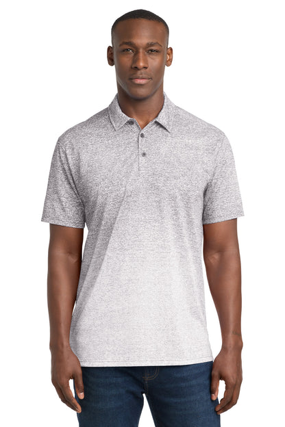 Custom Embroidered Sport-Tek Polos/Knits in White/ Graphite