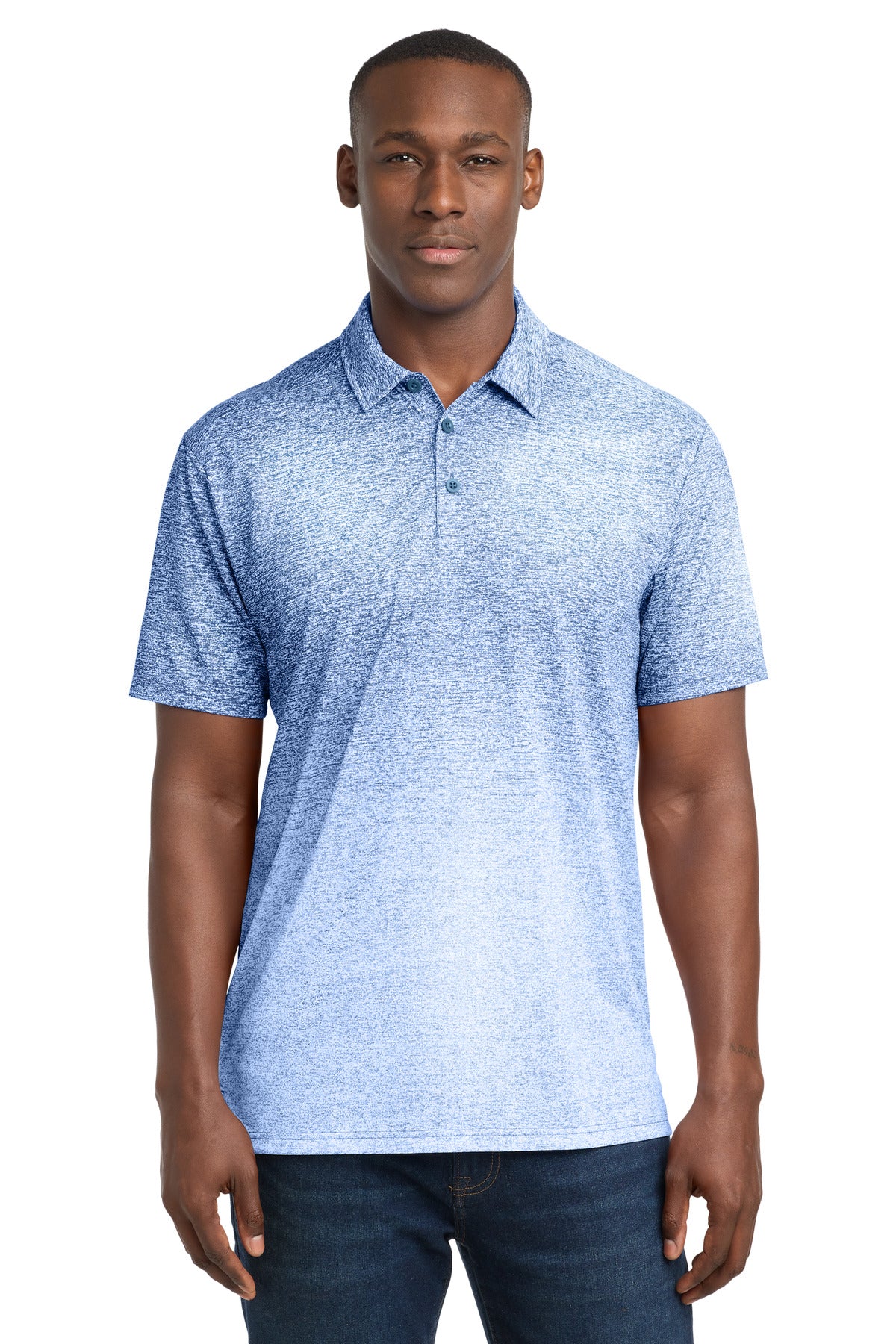 Custom Embroidered Sport-Tek Polos/Knits in White/ True Royal