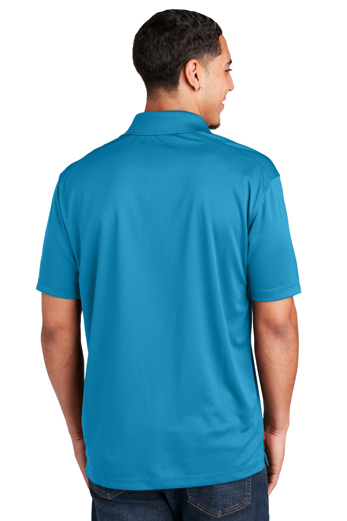 Custom Embroidered Sport-Tek PosiCharge Micro-Mesh Polo. ST680,Blue Wake