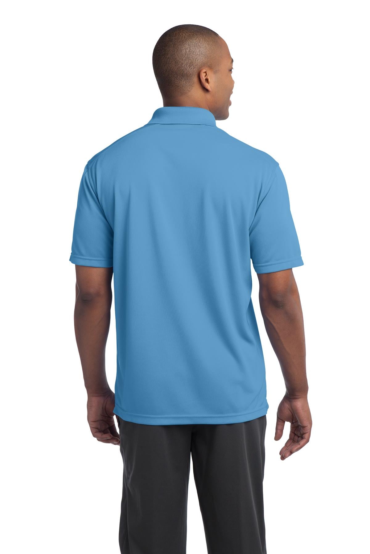 Custom Embroidered Sport-Tek PosiCharge Micro-Mesh Polo. ST680,Carolina Blue