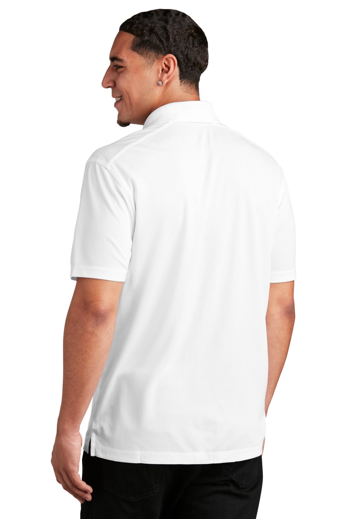 Custom Embroidered Sport-Tek PosiCharge Micro-Mesh Polo. ST680,White
