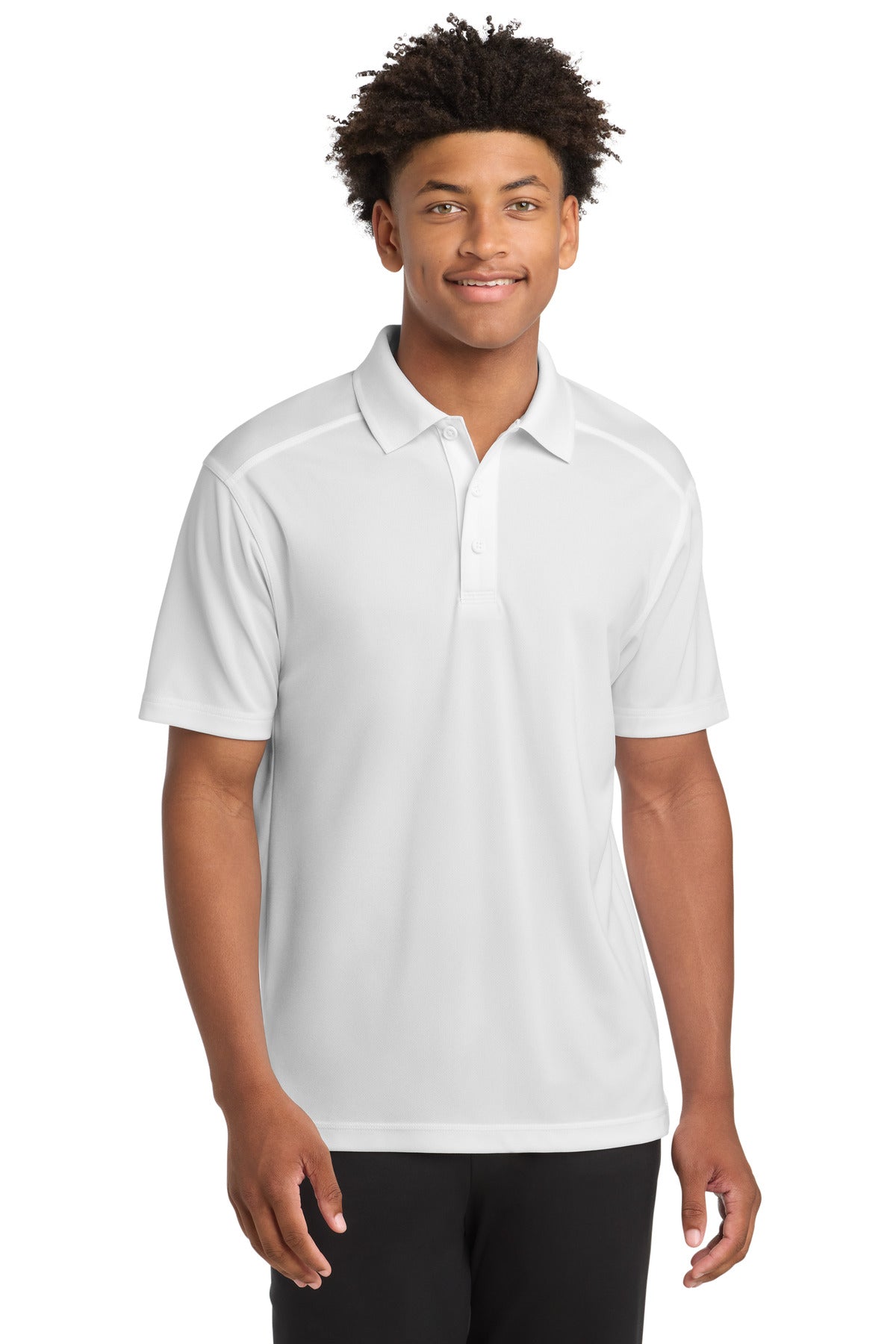 Custom Embroidered Sport-Tek Polos/Knits in White