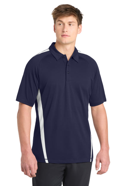 Custom Embroidered Sport-Tek Polos/Knits in True Navy/ White