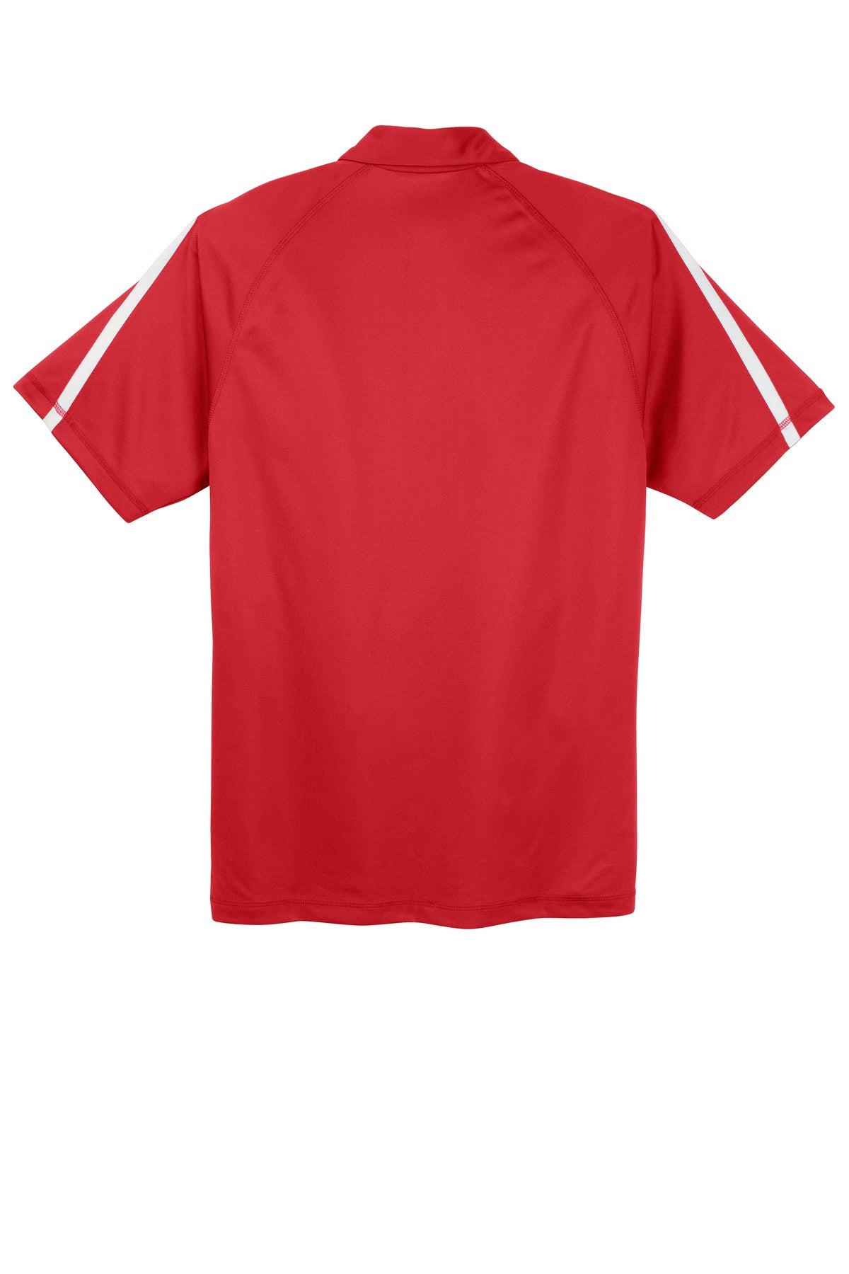 Custom Embroidered Sport-Tek Polos/Knits in True Red/ White