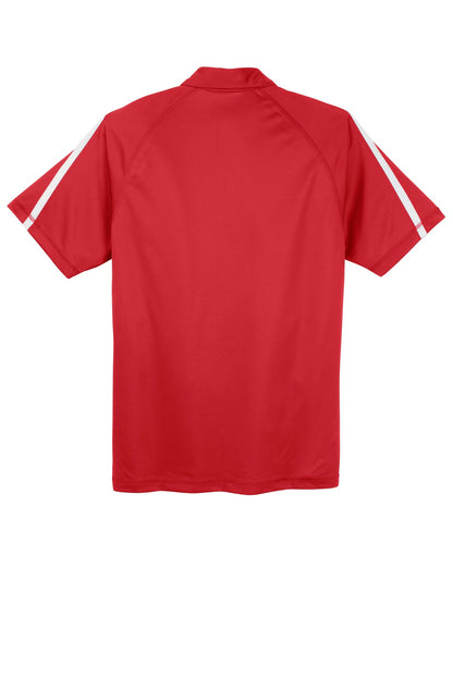 Custom Embroidered Sport-Tek Polos/Knits in True Red/ White