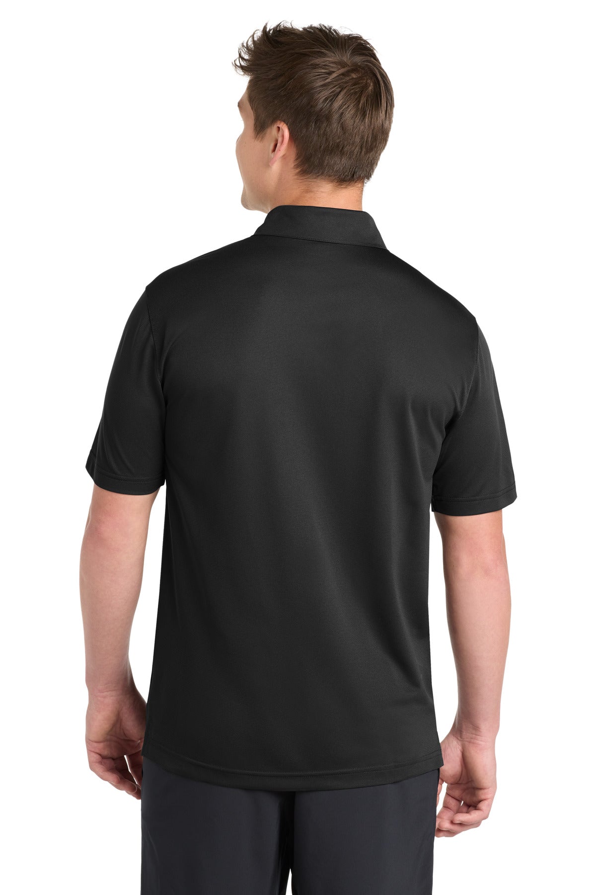 Custom Embroidered Sport-Tek Polos/Knits in Black