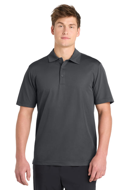 Custom Embroidered Sport-Tek Polos/Knits in Iron Grey