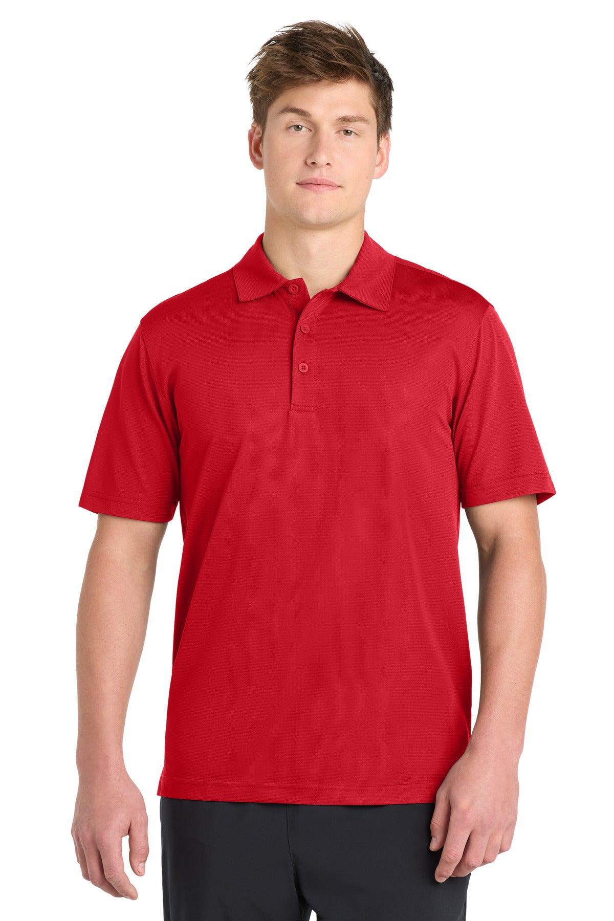 Custom Embroidered Sport-Tek Polos/Knits in True Red