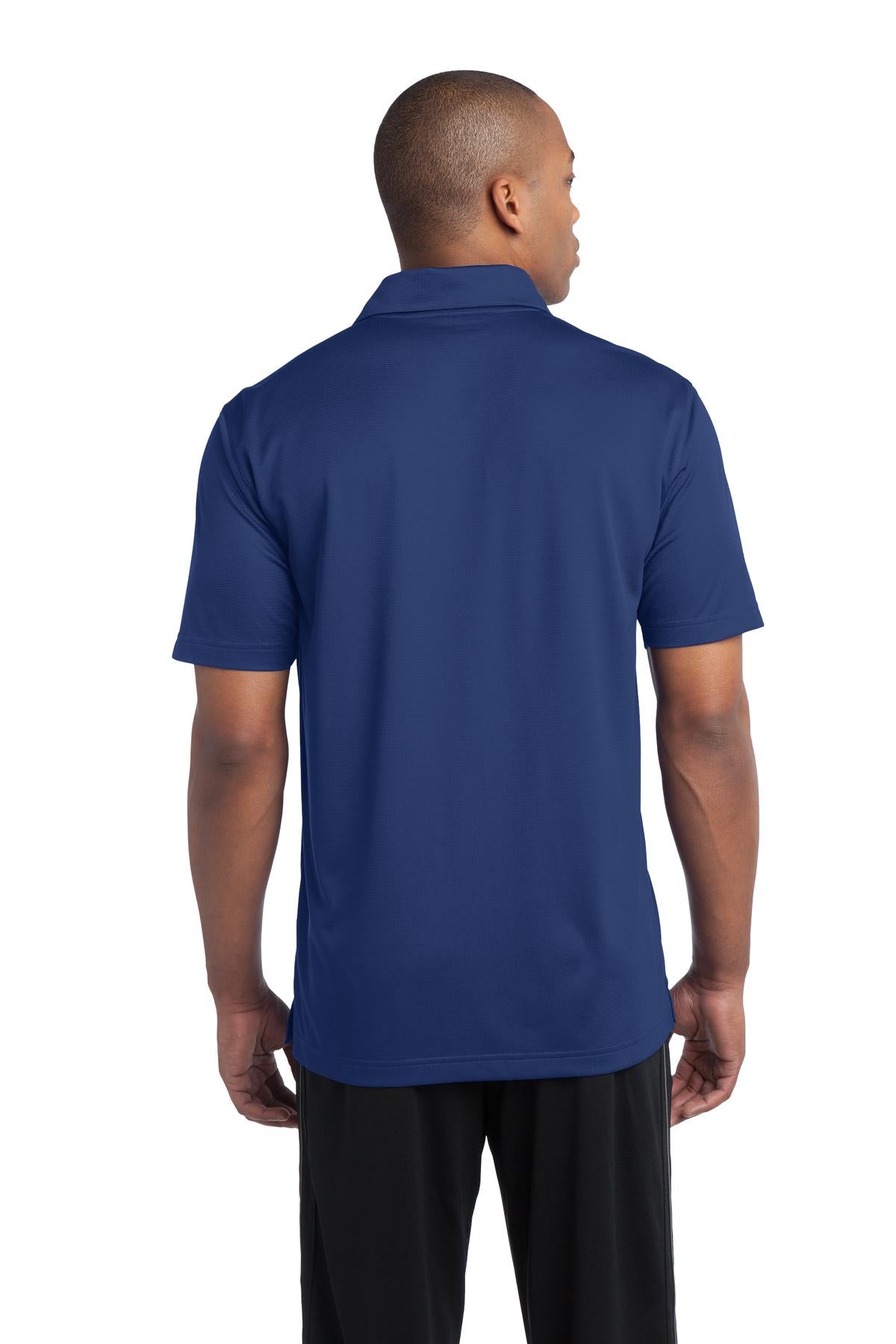 Custom Embroidered Sport-Tek PosiCharge Active Textured Polo. ST690,True Royal