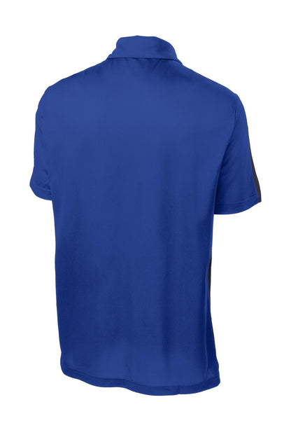 Sport-Tek PosiCharge Active Textured Colorblock Polo. ST695