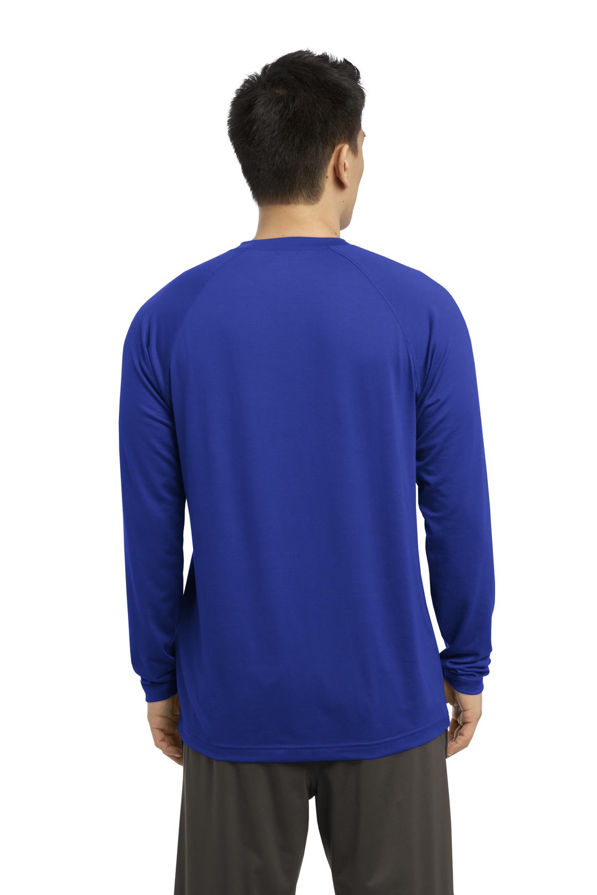Custom Embroidered Sport-Tek  Long Sleeve Ultimate Performance Crew. ST700LS,True Royal