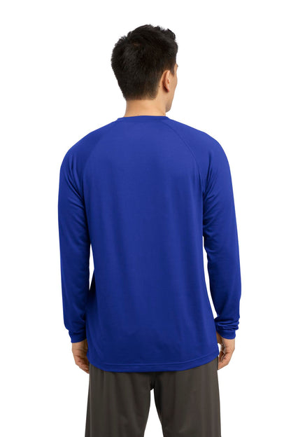 Custom Embroidered Sport-Tek  Long Sleeve Ultimate Performance Crew. ST700LS,True Royal