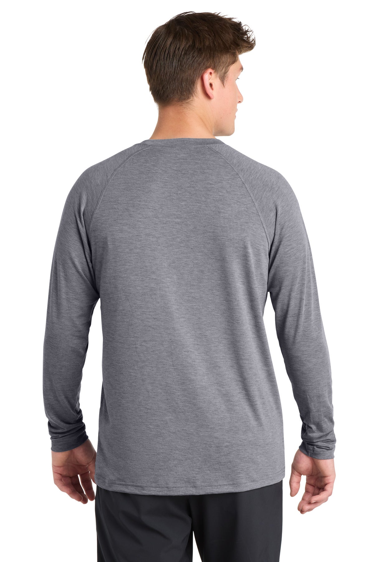 Custom Embroidered Sport-Tek Activewear in Heather Grey