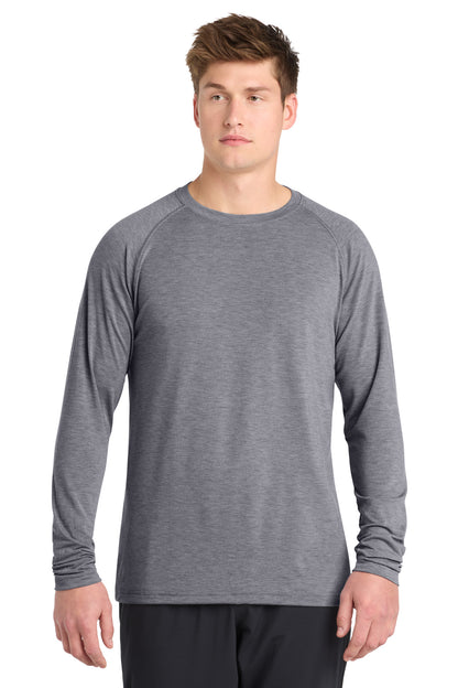 Custom Embroidered Sport-Tek Activewear in Heather Grey