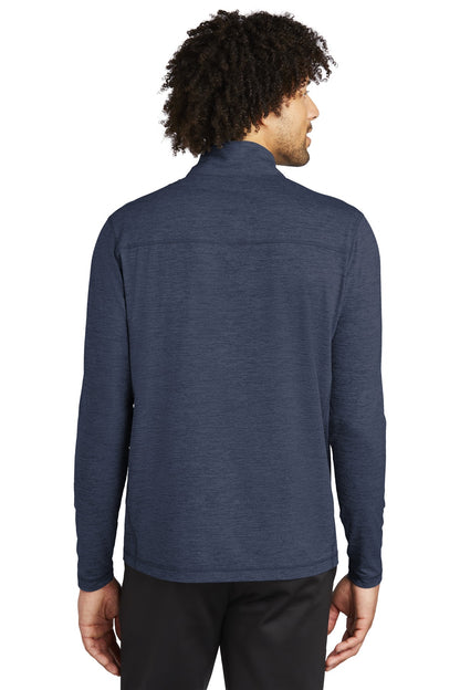Custom Embroidered Sport-Tek  Exchange 1.5 Long Sleeve 1/2-Zip. ST711,Dark Denim Heather